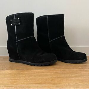 Marc By Marc Jacobs Hidden Wedge Faux Sherpa Boot